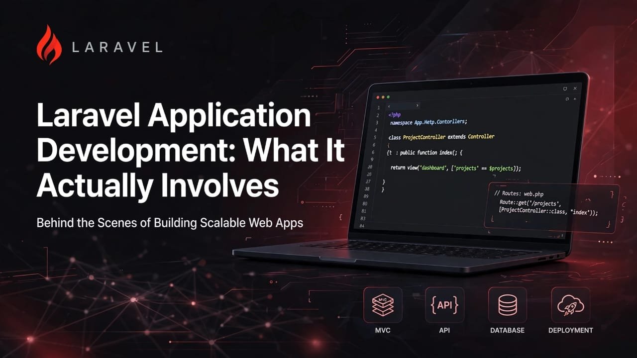 alt="Laravel Application Development What It Actually Involves - Building Scalable Web Apps"